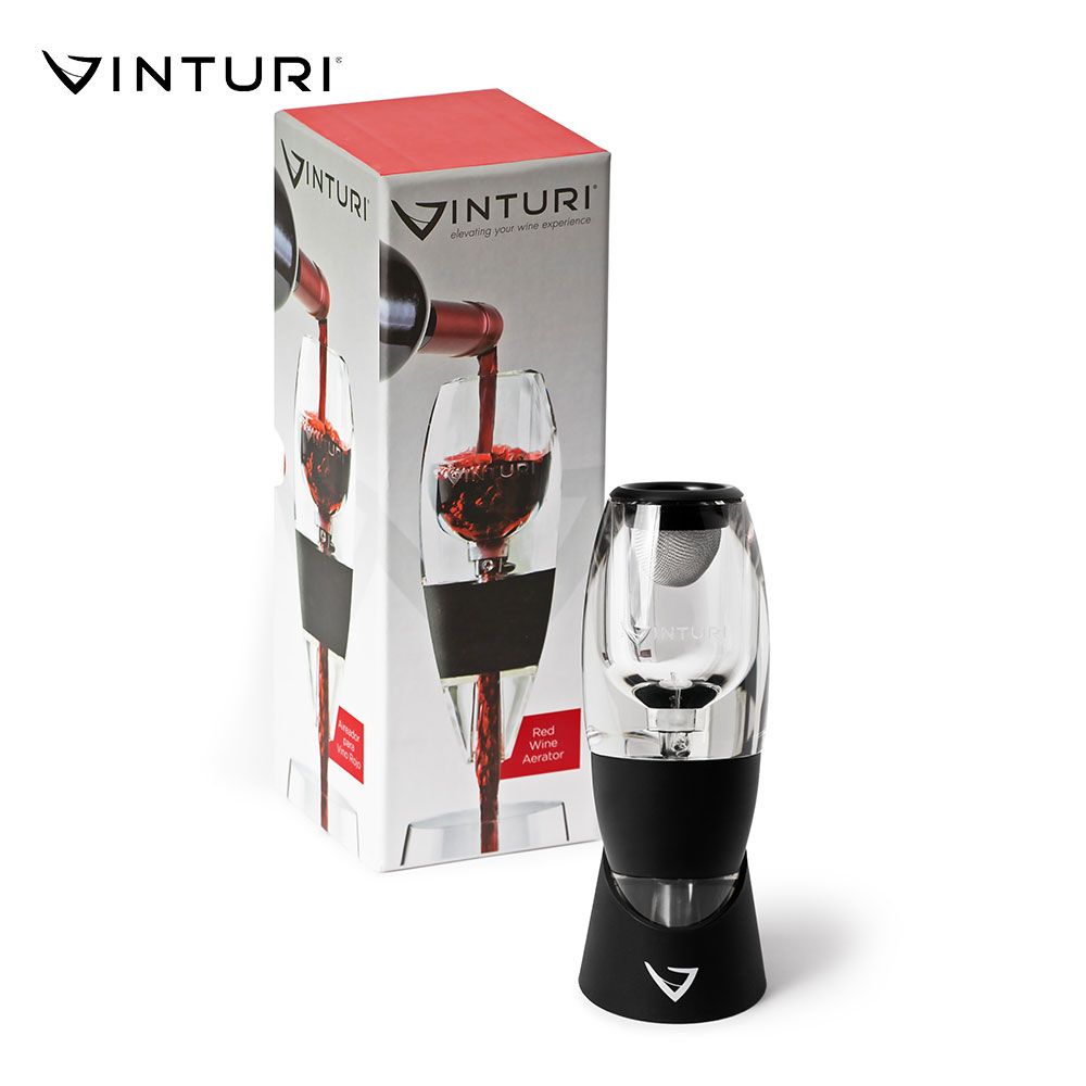  【Vinturi】V1010ANM(紅酒手持醒酒器) 隨倒隨飲  酒器禮盒 醒酒器 紅酒