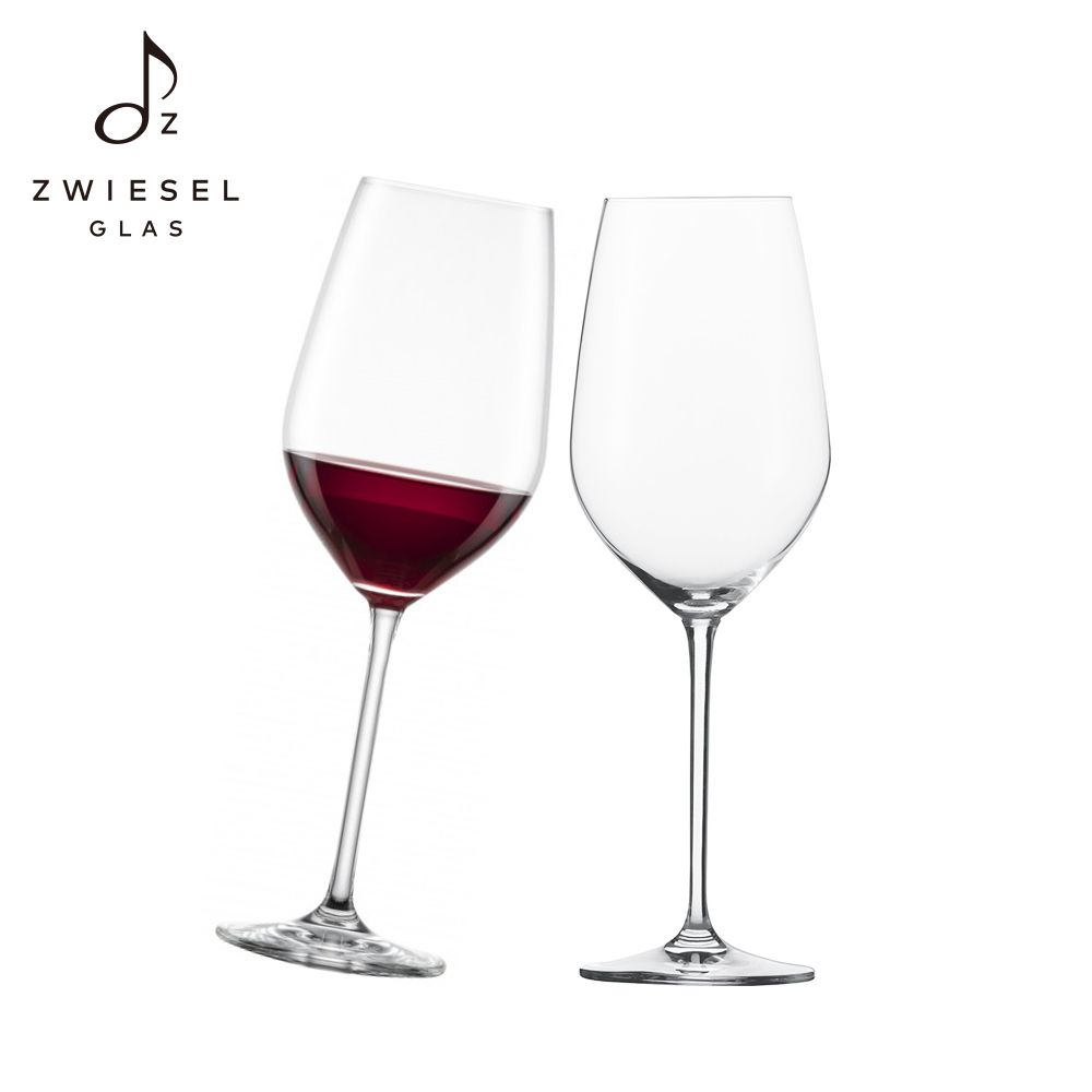 ZWIESEL GLAS 德國水晶杯 德國蔡司酒杯 Fortissimo 波爾多紅酒杯650ml 2入組