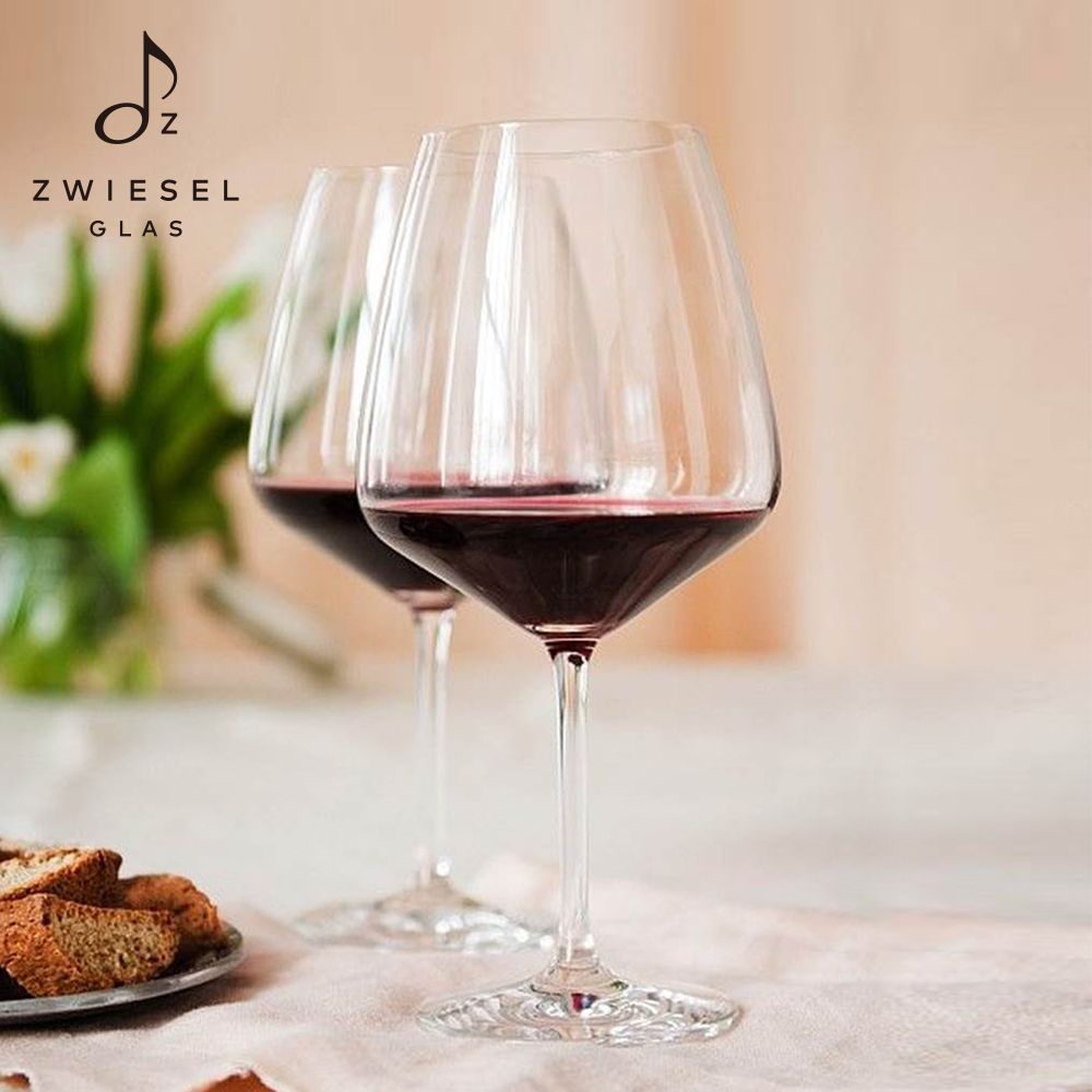 ZWIESEL GLAS 德國水晶杯 Fortissimo 勃根地紅酒杯740ml 2入組
