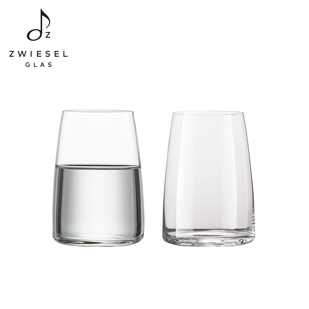 ZWIESEL GLAS 德國水晶杯   Sensa類手工 萬用水晶杯/水杯500ml 2入禮盒組