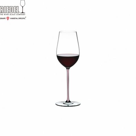 【Riedel】Fatto A Mano 手工彩梗麗絲玲/金粉黛白酒杯-粉-1入_395ml