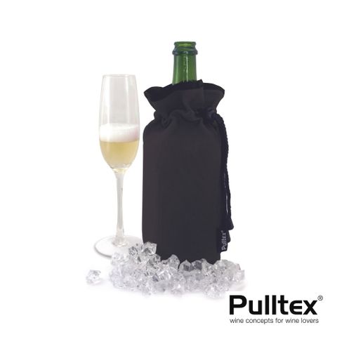 Pulltex 西班牙Champagne Cooler Bag香檳束口保冷袋-黑