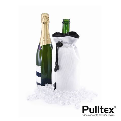 Pulltex 西班牙Champagne Cooler Bag香檳束口保冷袋-白