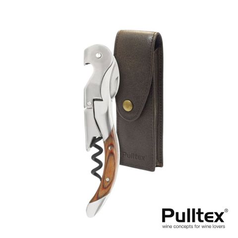 Pulltex 西班牙托雷多手感木工兩段式開瓶器-玫瑰木