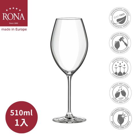 RONA 洛娜 斯洛伐克Le Vin樂活系列Syrah紅酒杯510ml-1入