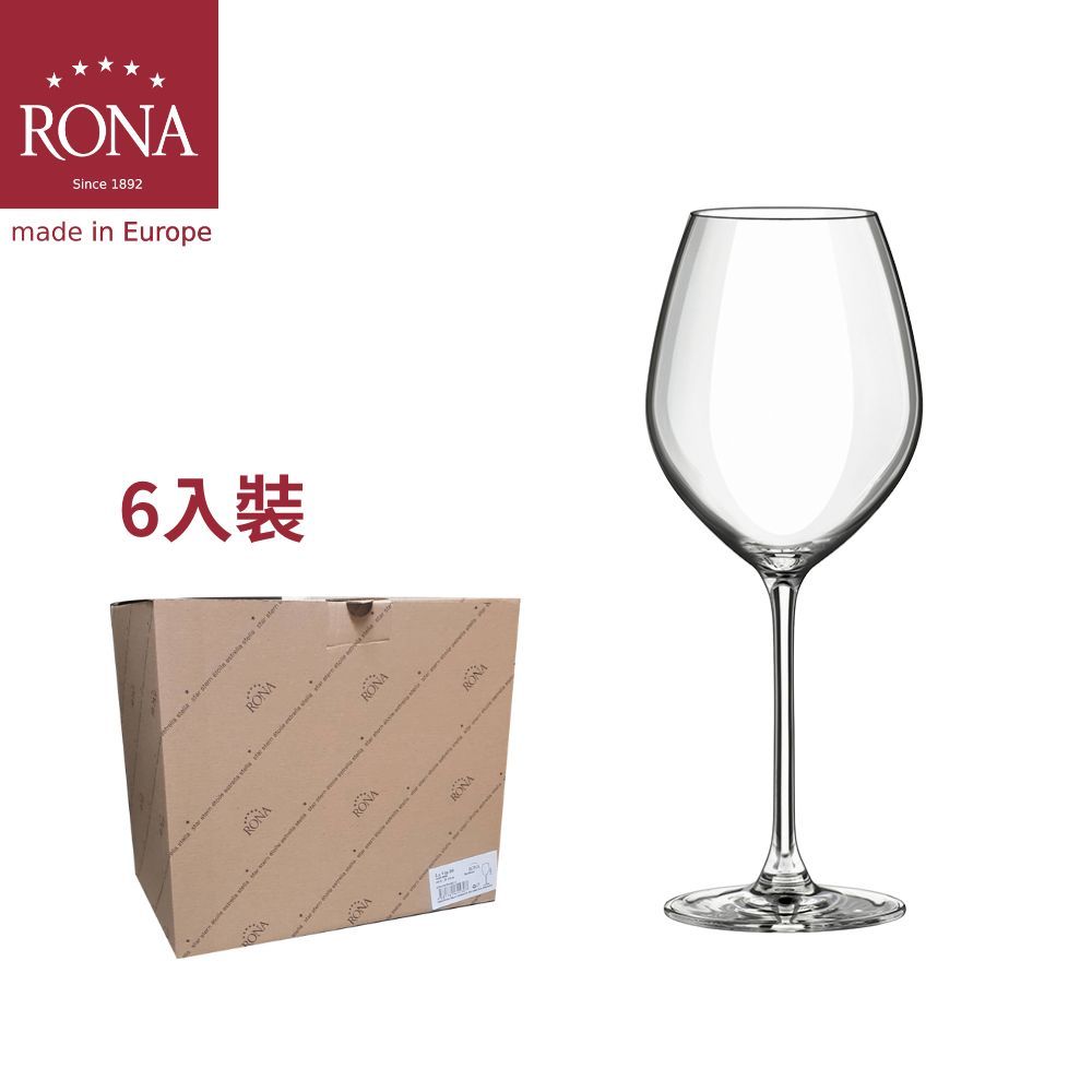 RONA 洛娜 斯洛伐克Le Vin樂活系列Chardonnay白酒杯480ml-6入組