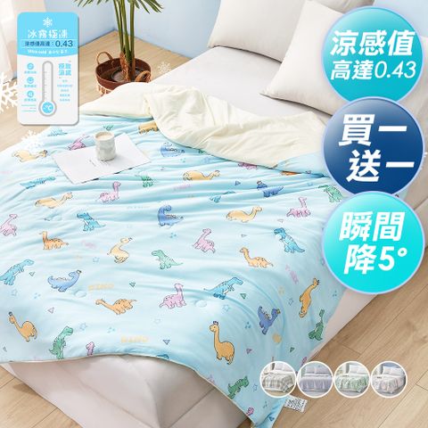 J-bedtime 獨家專利超涼爽冰冰被/涼被5*6尺-任選2件(涼感值高達0.43)