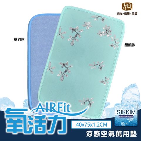 旭川 日本 AIRFit瞬間涼感萬用墊40x75cm 二款可選 厚度1.2CM 可水洗寵物用嬰兒車枕墊用途