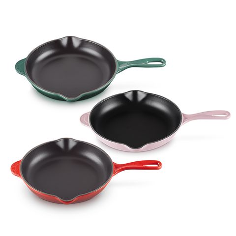 LE CREUSET-琺瑯鑄鐵鍋單耳單柄圓煎盤23cm (多色任選)