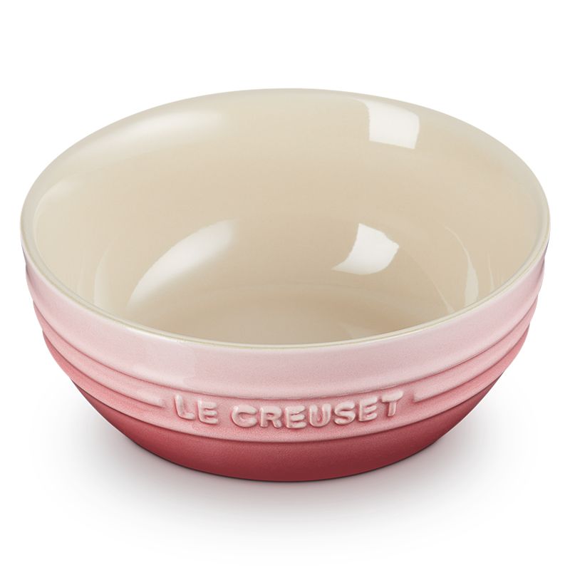 LE CREUSET 瓷器韓式湯碗14cm (櫻花粉-無盒)