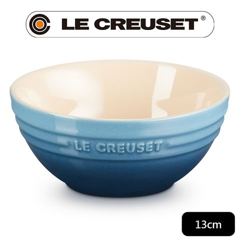 LE CREUSET-瓷器韓式湯碗13cm (水手藍)