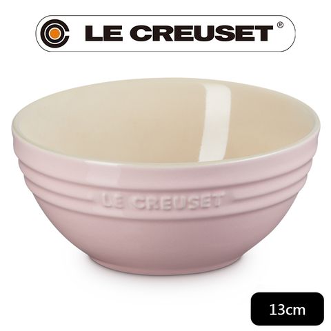 LE CREUSET-瓷器韓式湯碗13cm (雪紡粉)