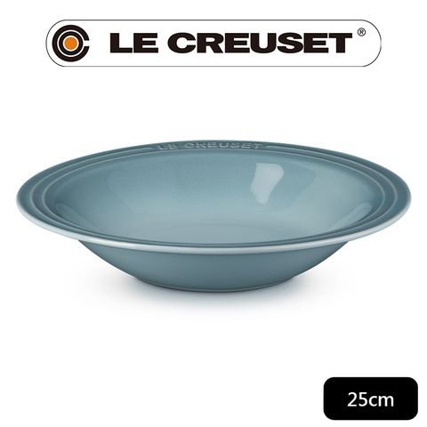 LE CREUSET-瓷器東京款義麵盤25cm(海洋之花)