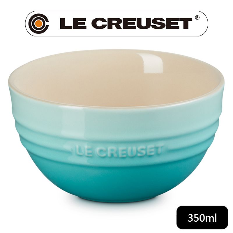 LE CREUSET 瓷器韓式飯碗350ml (薄荷綠-無盒)