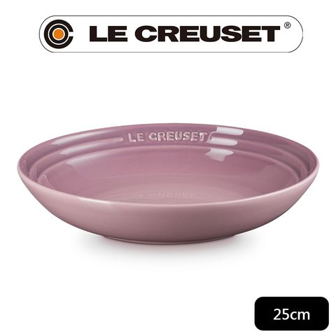 LE CREUSET 瓷器義麵盤 25cm(錦葵紫)