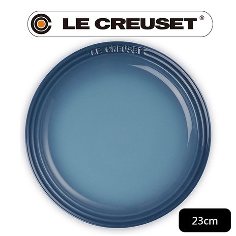 LE CREUSET-瓷器圓盤 23cm (水手藍)