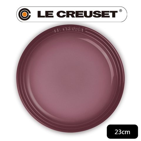 LE CREUSET-瓷器圓盤 23cm (無花果)