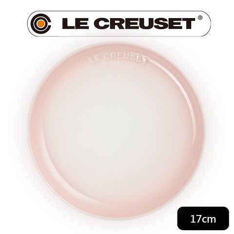 LE CREUSET-瓷器花蕾系列餐盤17cm (貝殼粉)