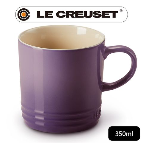 LE CREUSET -瓷器英式馬克杯350ml (星河紫-無盒)