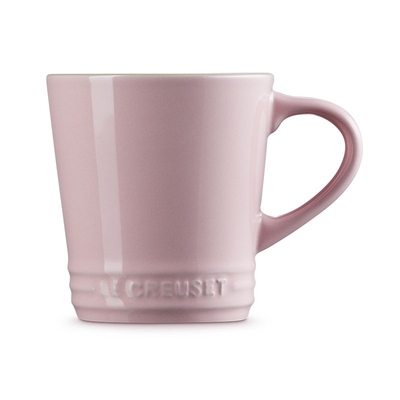 LE CREUSET -瓷器V馬克杯330ml (雪紡粉)