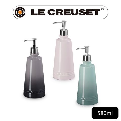 LE CREUSET-瓷器典藏皂液按壓瓶580ml