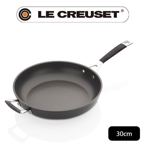 LE CREUSET -TNS 單柄單耳煎鍋 30cm