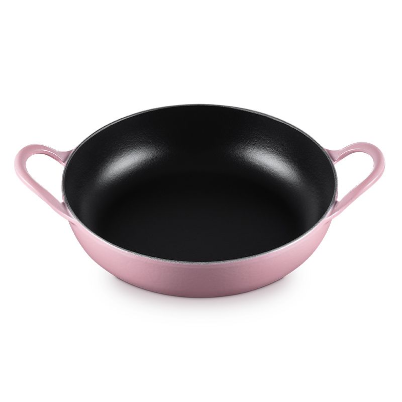 LE CREUSET -BBQ鑄鐵煎鍋26cm (薔薇)