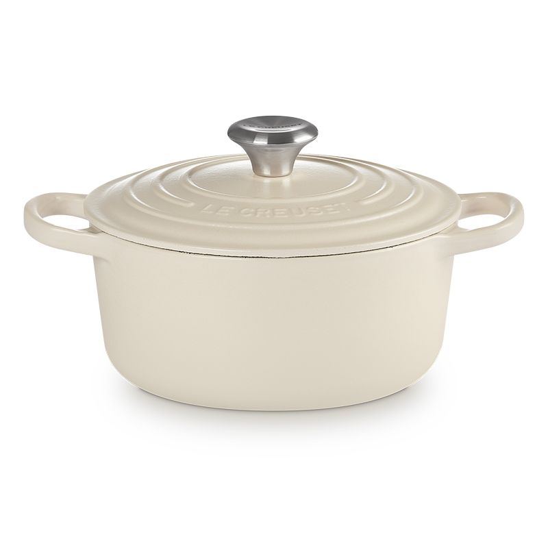 LE CREUSET -琺瑯鑄鐵鍋圓鍋 18cm(薰衣草/杏仁奶茶/貝殼粉/薄荷綠/水手藍)