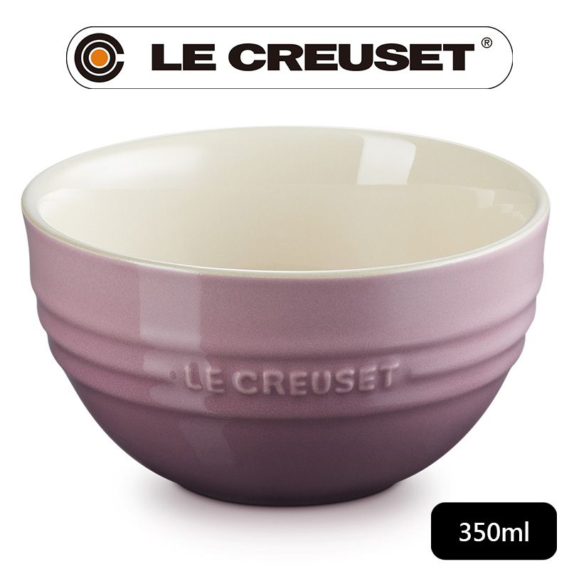 LE CREUSET -瓷器韓式飯碗350ml (錦葵紫)