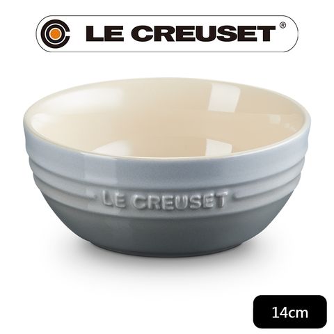 LE CREUSET -瓷器韓式湯碗14cm (迷霧灰)