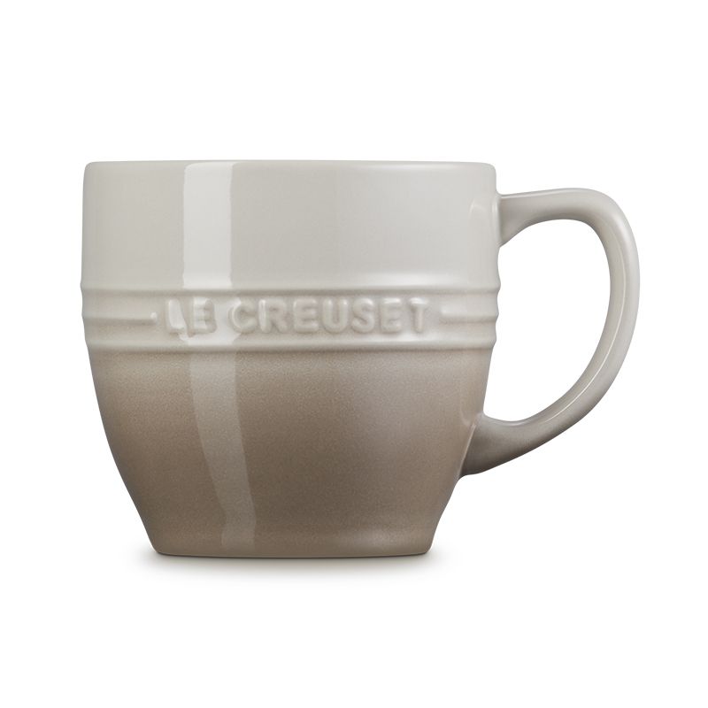 LE CREUSET -瓷器輕虹霓彩系列英式馬克杯350ml (肉豆蔻)