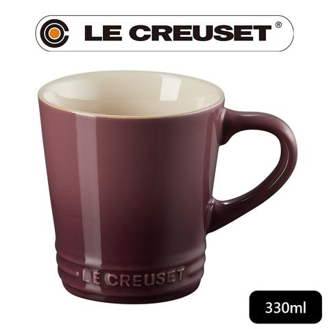 LE CREUSET -瓷器V馬克杯330ml (無花果)