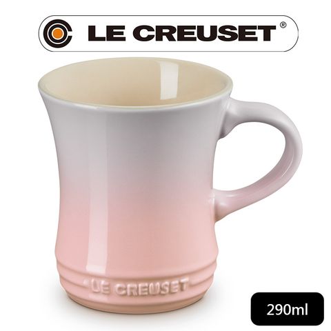 LE CREUSET -瓷器小馬克杯290ml (糖果粉)