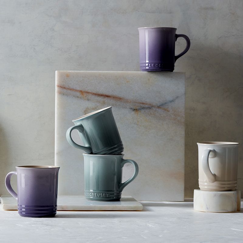 LE CREUSET -瓷器馬克杯 400ml (薔薇粉-無盒)