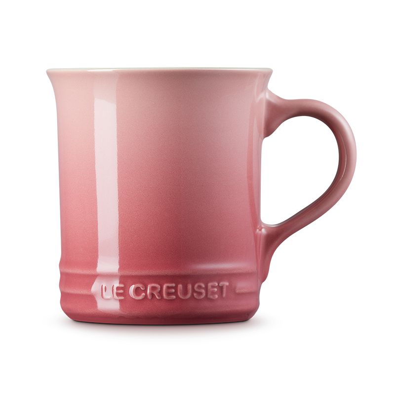 LE CREUSET -瓷器馬克杯 400ml (薔薇粉-無盒)