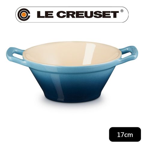 LE CREUSET -瓷器卡蘇雷碗 (水手藍)