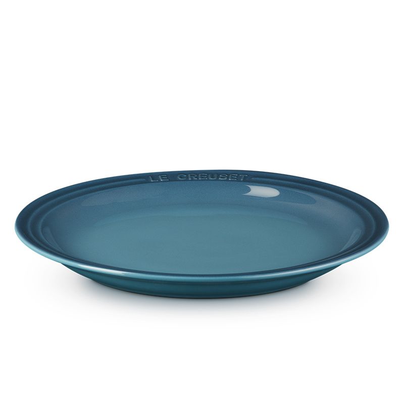 LE CREUSET -瓷器圓盤 27cm (水手藍-無盒)