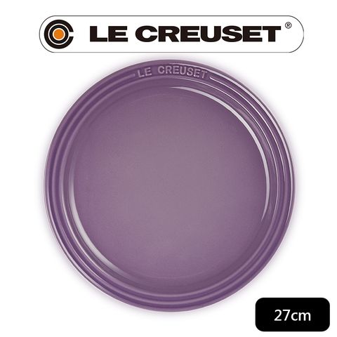 LE CREUSET-瓷器圓盤 27cm (星河紫)