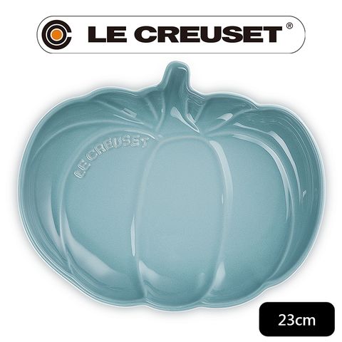 LE CREUSET -瓷器南瓜盤 (中) 23cm(海洋之花)