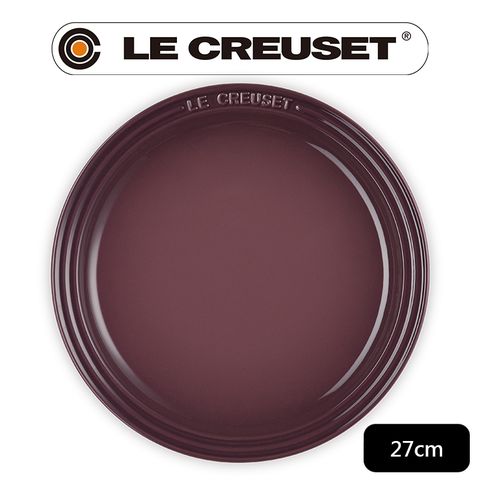 LE CREUSET-瓷器圓盤 27cm (無花果)