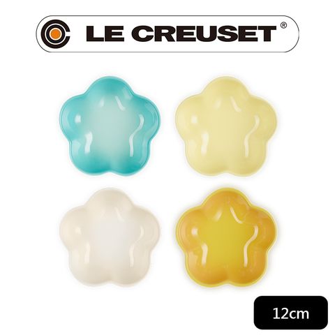 LE CREUSET-瓷器花型盤12cm(小)