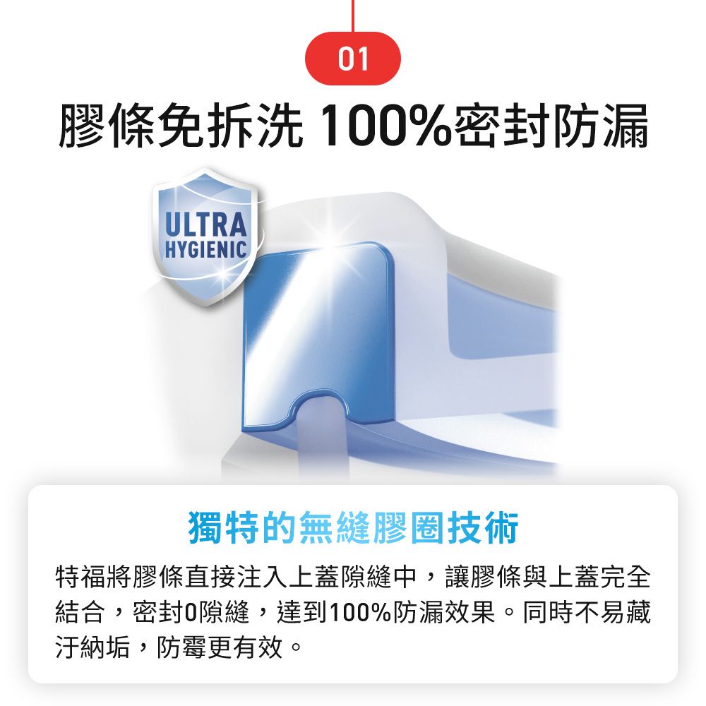 Tefal 特福 MasterSeal ECO PP保鮮盒 1L*2+2.2L*2(4入組)