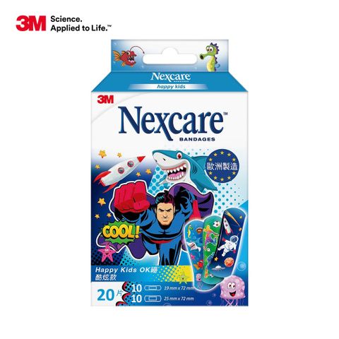 3M Nexcare Happy Kids OK繃 酷炫款