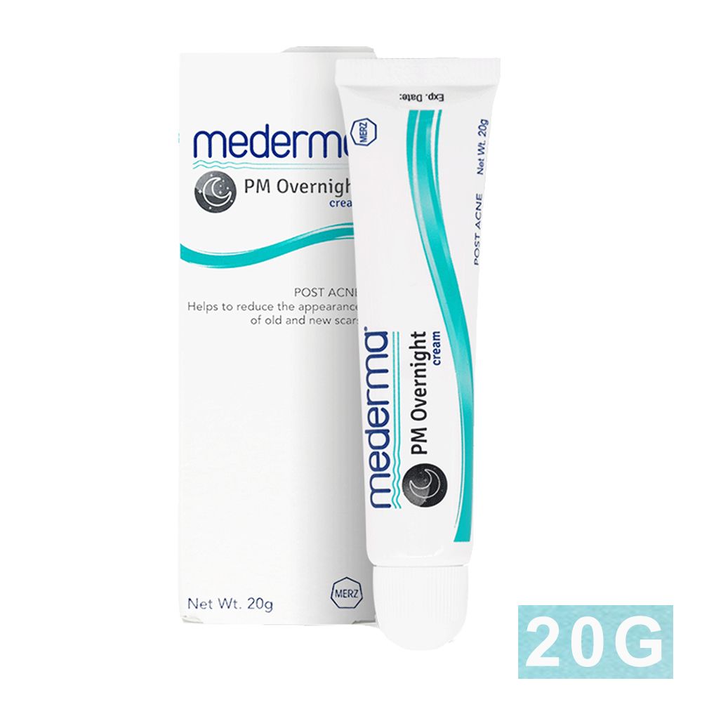  【Mederma 美德】夜間修護霜(20g)