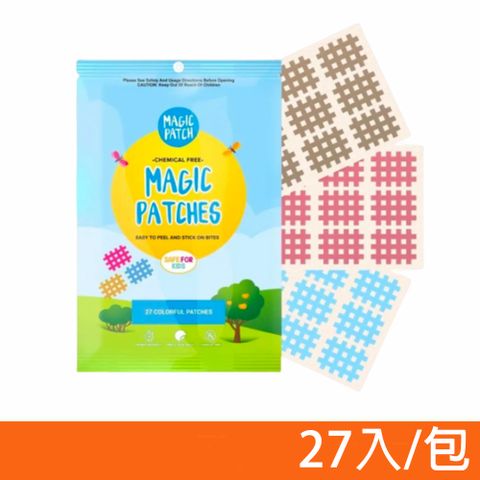 【MagicPatch】 麻吉貼 醫療用貼布 27入/包 (蚊蟲叮咬 快速止癢)