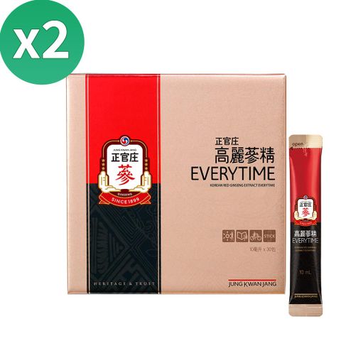 正官庄 高麗蔘精EVERYTIME(10mlx30入x2盒)