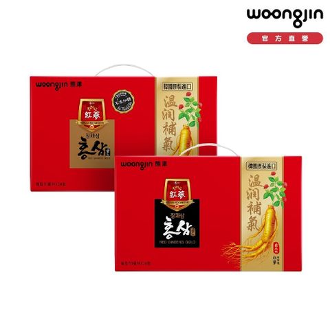 韓國熊津紅蔘飲禮盒(70ml/包)x24入組-原味/無糖