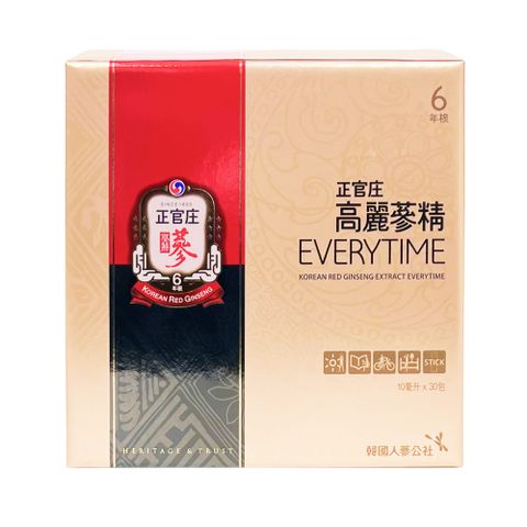 正官庄 高麗蔘精 EVERYTIME 30包/盒