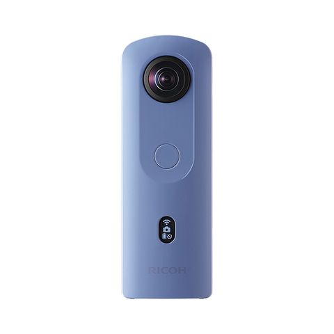 RICOH THETA SC2 炫彩夜拍360相機(公司貨)-藍色
