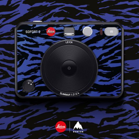 LEICA 徠卡SOFORT 2 雙模式即時相機-Burton特別版 附背帶相機包 公司貨